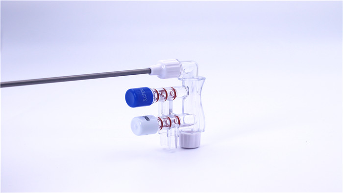 Surgeon irrigation suction device