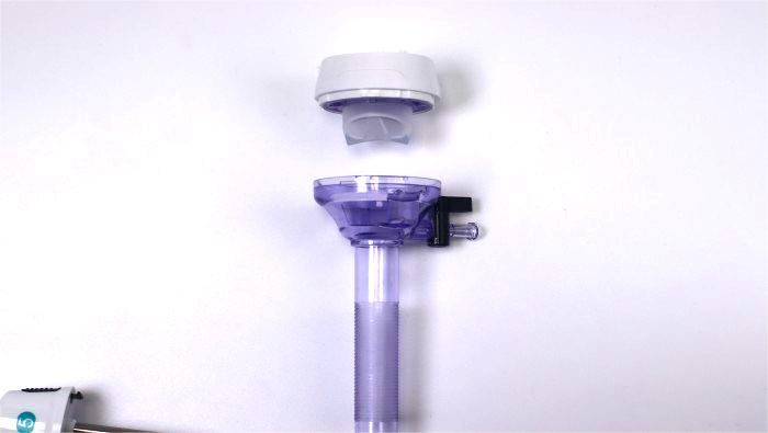 Influence of injection moulding production processes on the transparency of cannulae trocar