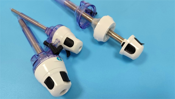 Design optimization of single-use laparoscopic trocar perforators and incisional hernia risk prevention control 